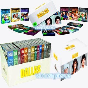DALLAS TV SERIES COMPLETE SEASONS 1–14, (DVD BOX SET ,55-DiSC) Box Set free ship